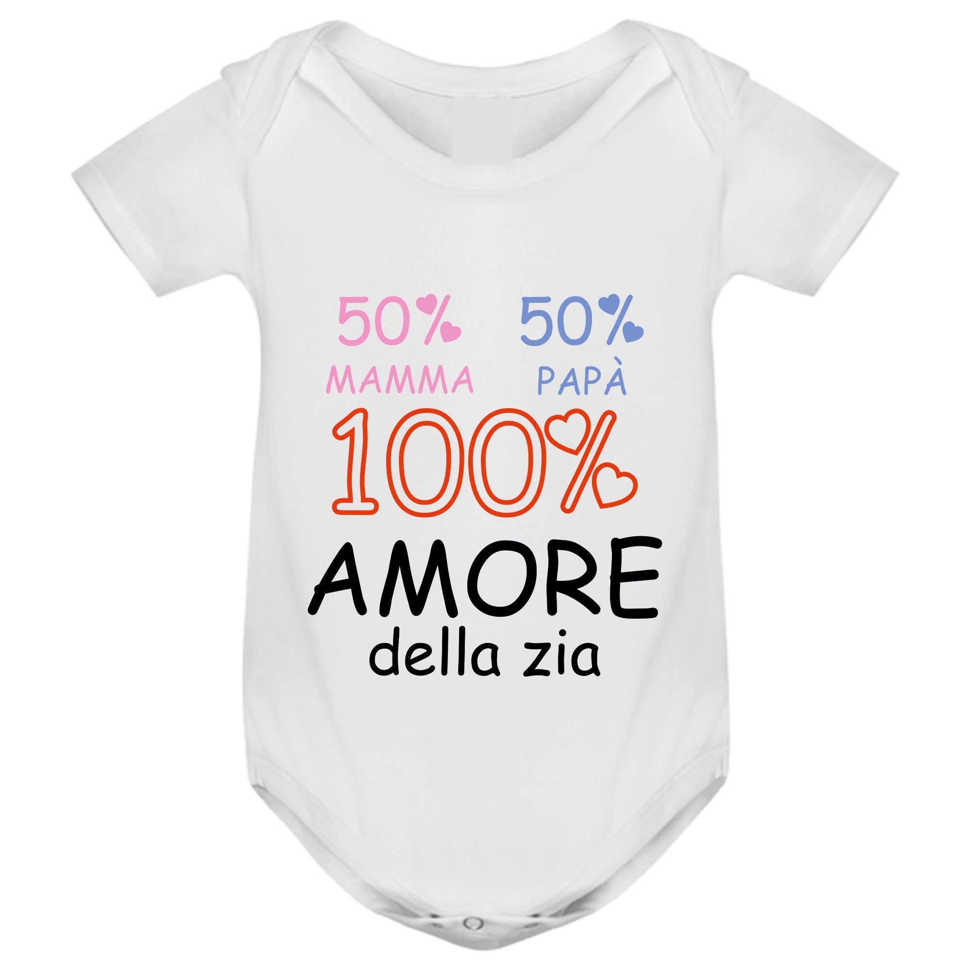 100% Aunt's Love Baby Bodysuit