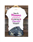 T-SHIRT SONO LA MAMMA ORGOGLIOSA DI UNA FIGLIA STUPENDA
