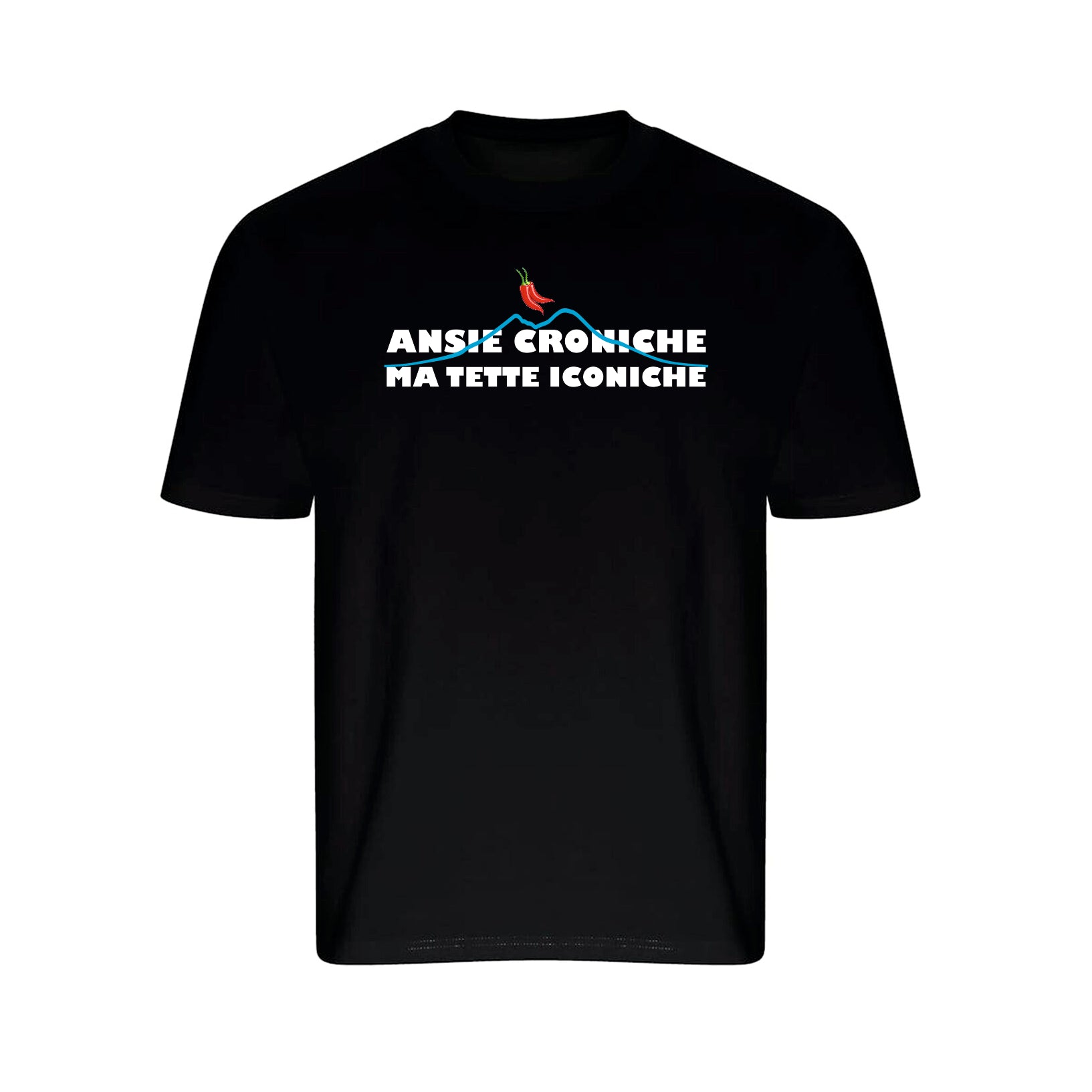 CHRONIC ANXIETY BUT ICONIC TITS T-SHIRT