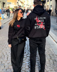 SWEATSHIRT YOU AND ME LET'S CATCH FIRE