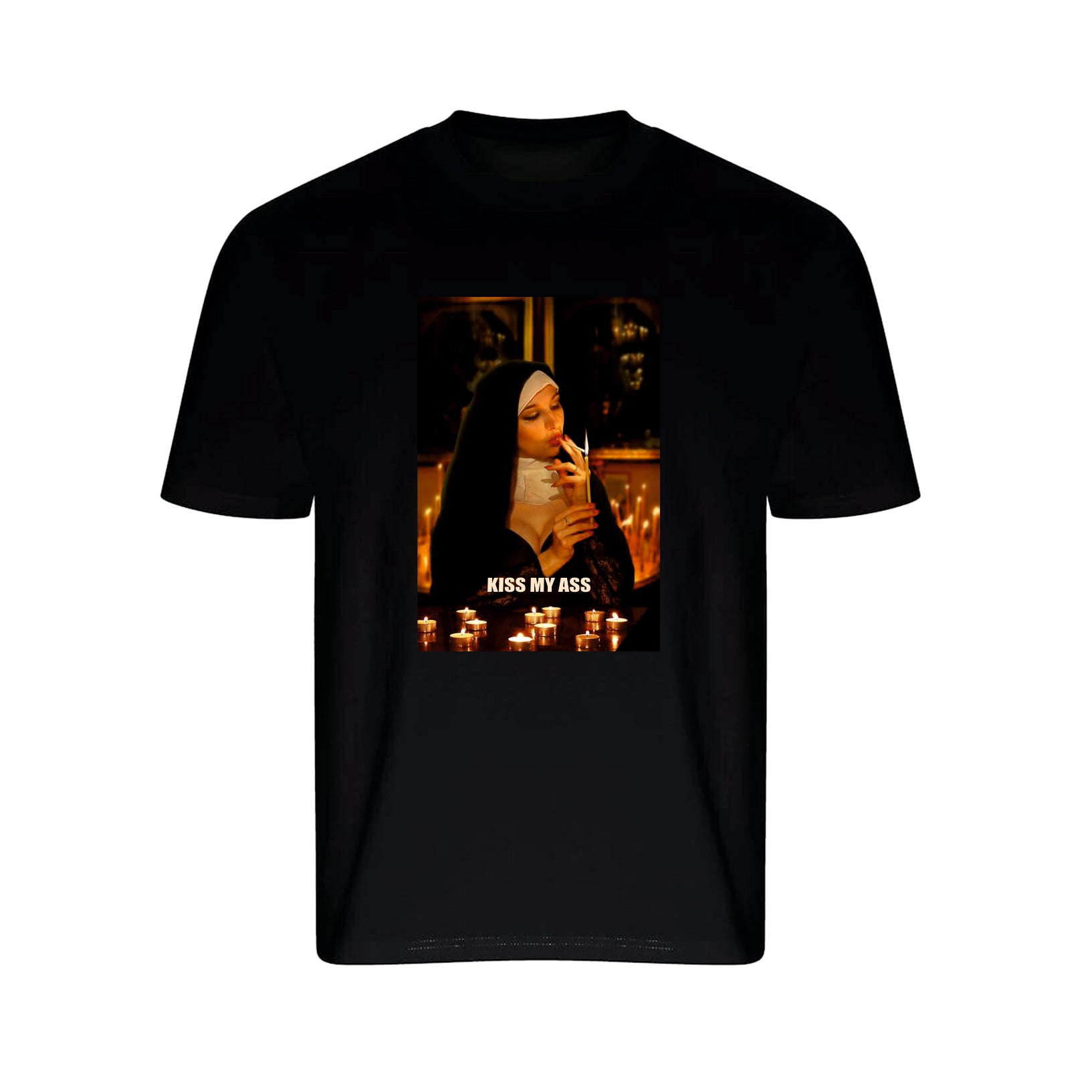 T-SHIRT KISS MY ASS