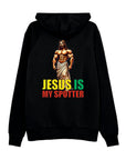 BODYBUILDER JESUS MY SPOTTER SWEATSHIRT