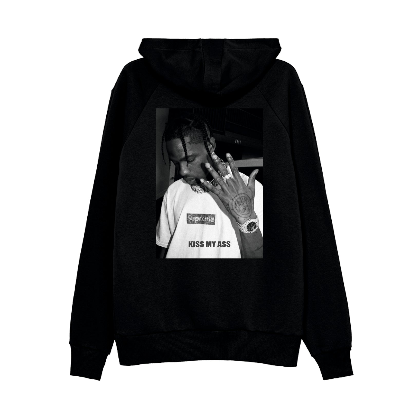 KISS MY ASS TRAVIS HOODIE SWEATSHIRT