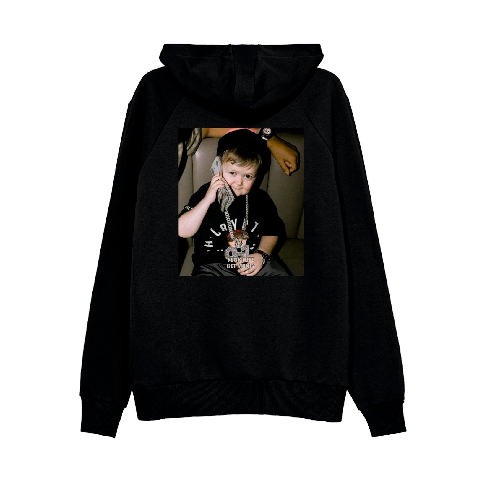 HOODIE FUCK LOVE GET MONEY SWEATSHIRT