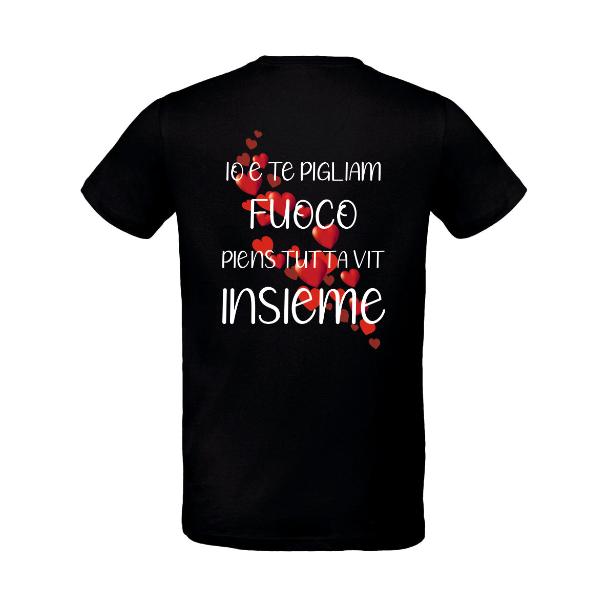 T-SHIRT YOU AND ME CATCH FIRE