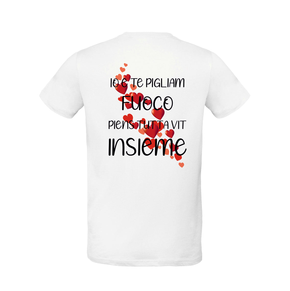 T-SHIRT YOU AND ME CATCH FIRE