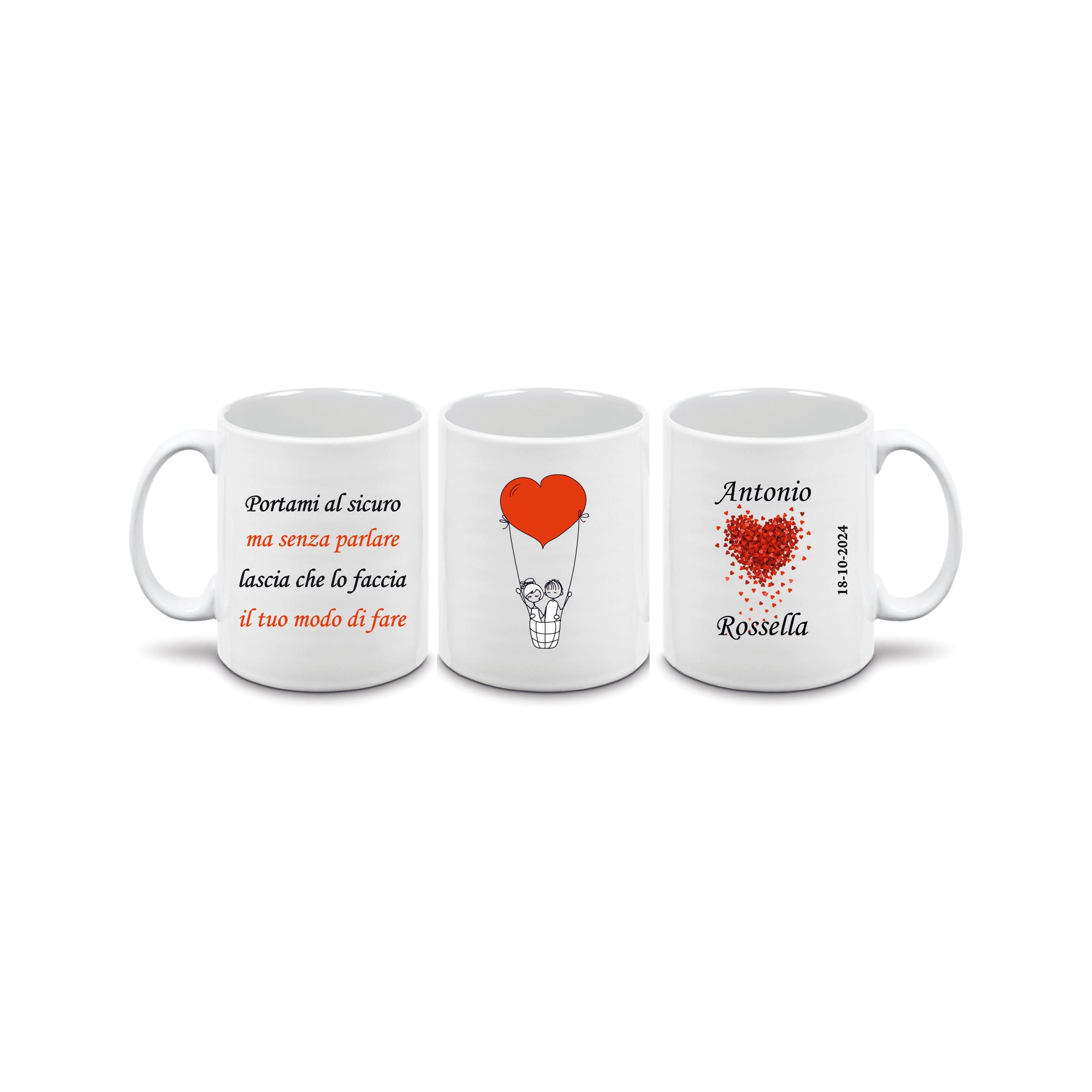MUG WITH PHRASE AND NAME