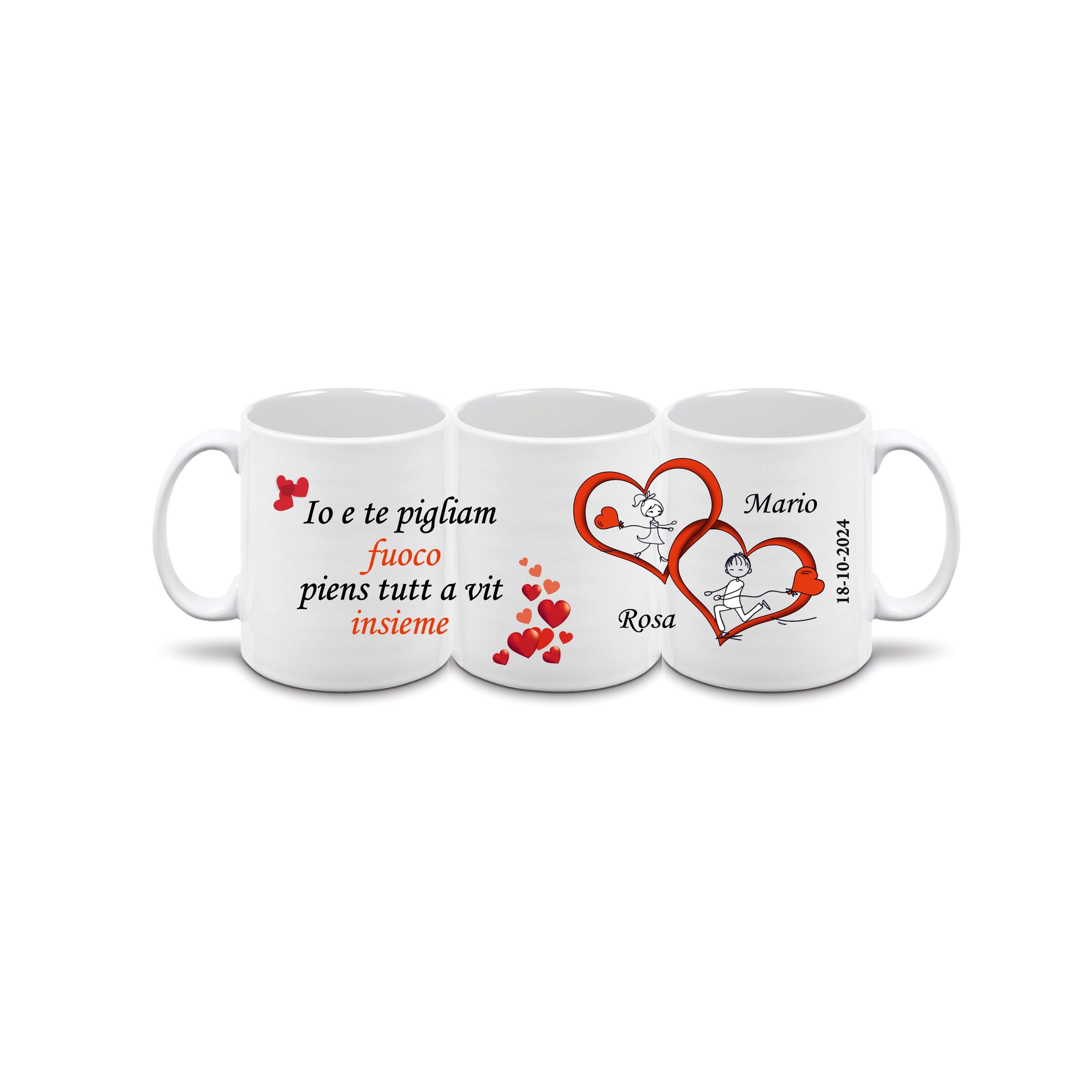 MUG WITH PHRASE AND NAME