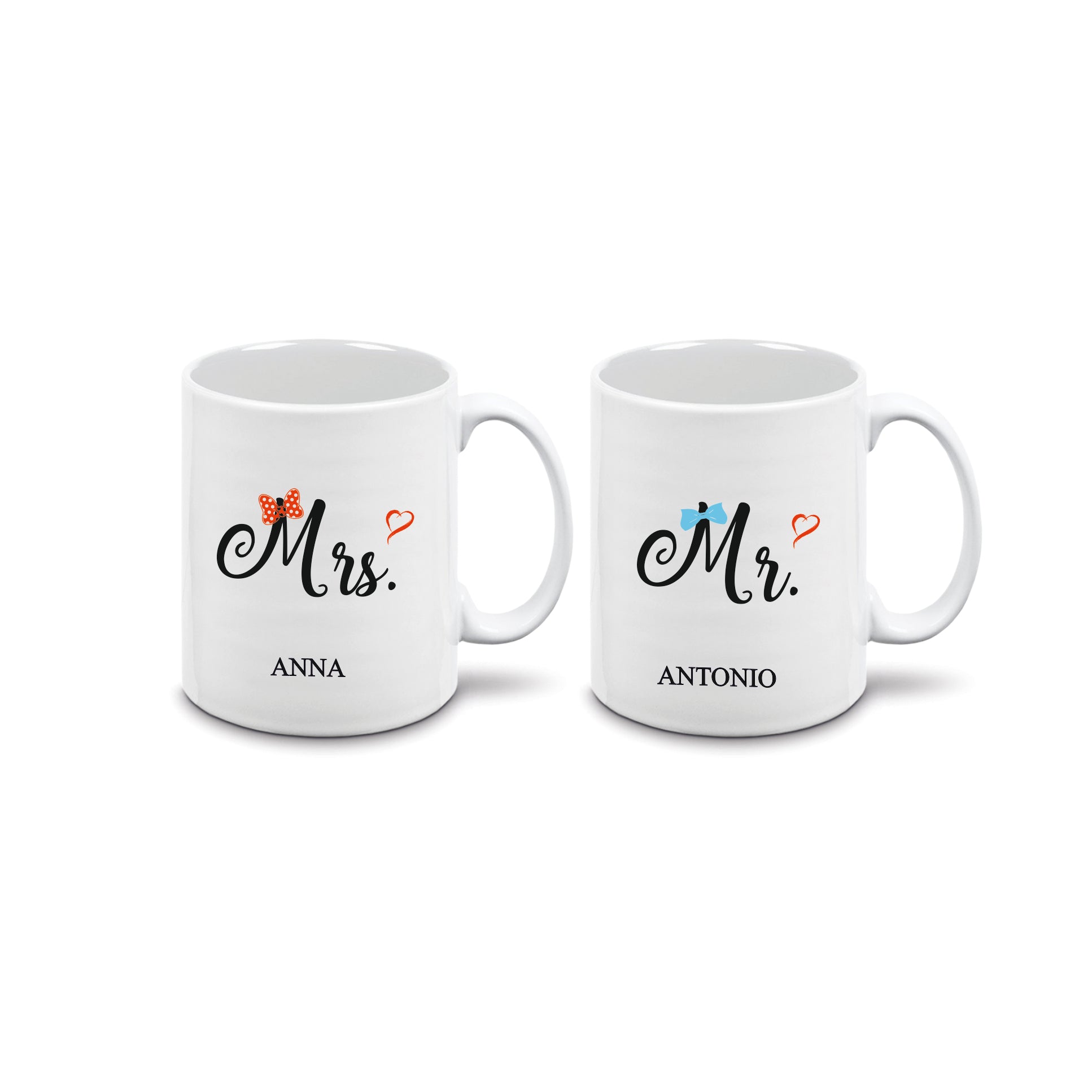 MRS and MR MUG WITH NAME