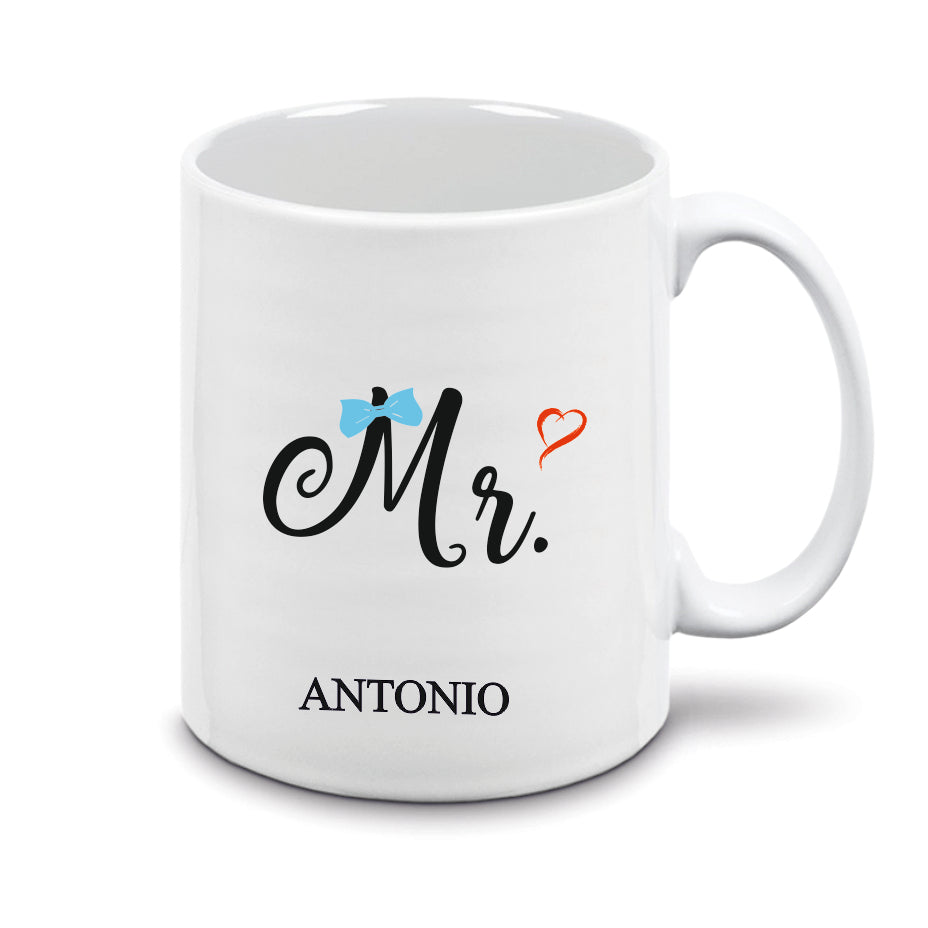 MRS and MR MUG WITH NAME