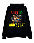 BODYBUILDER TIGER SQUAT SWEATSHIRT