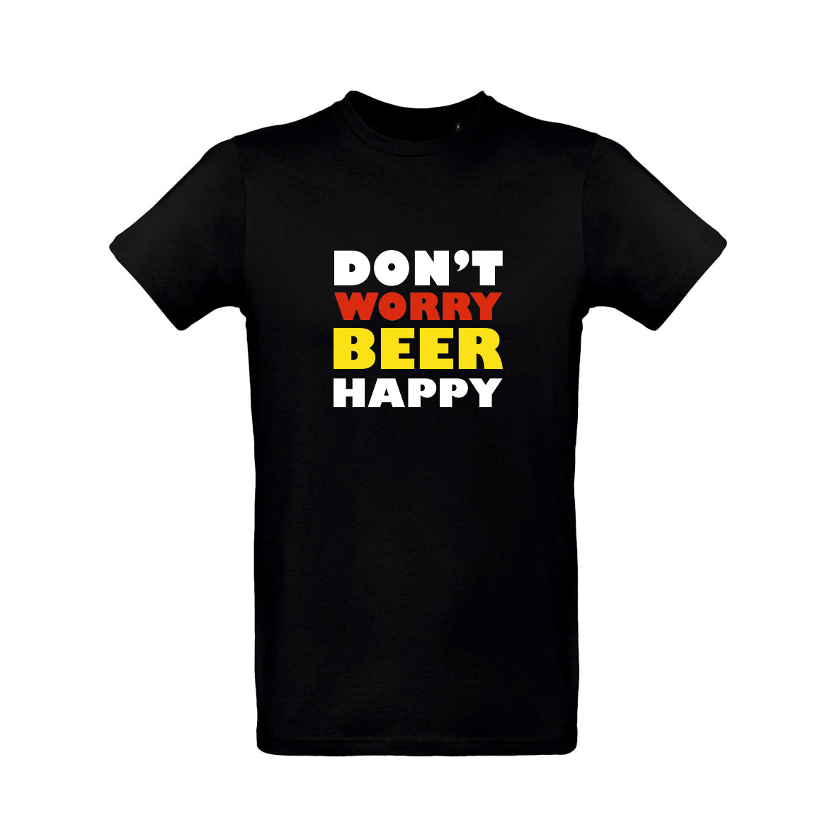 T-SHIRT DON'T WORRY BEER HAPPY