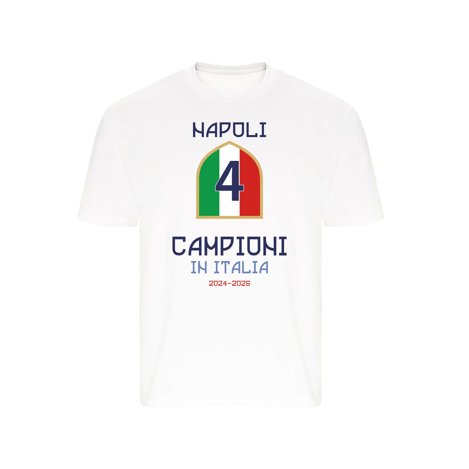 T-SHIRT NAPLES CHAMPIONS IN ITALY