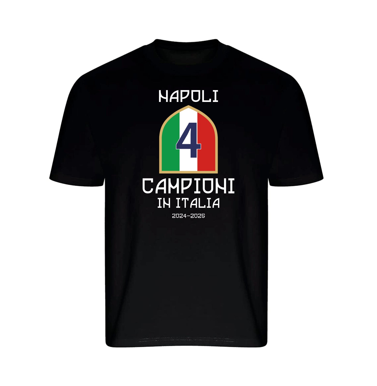 T-SHIRT NAPLES CHAMPIONS IN ITALY
