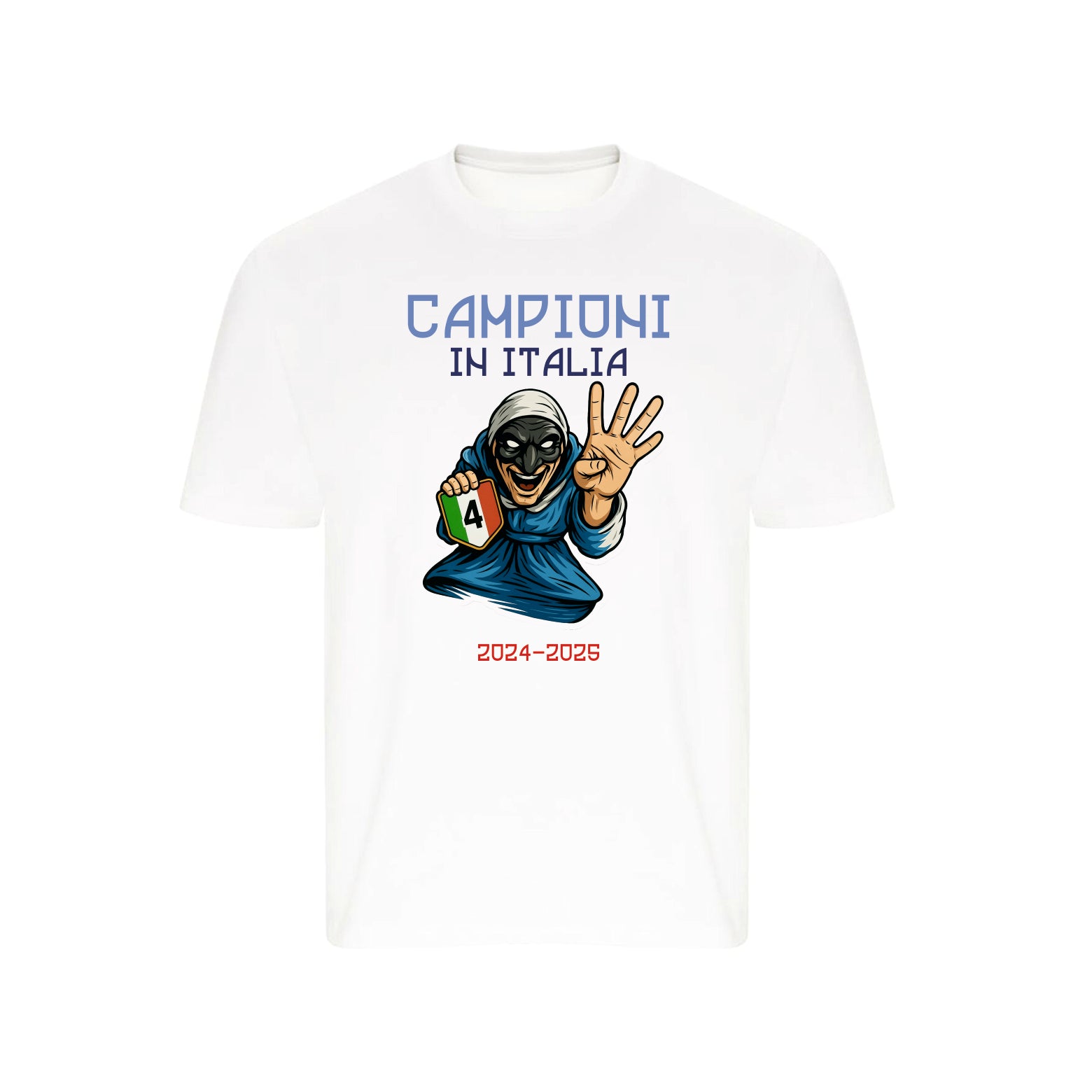 CELEBRATORY T-SHIRT 4 NAPLES SCUDETTO PULCINELLA