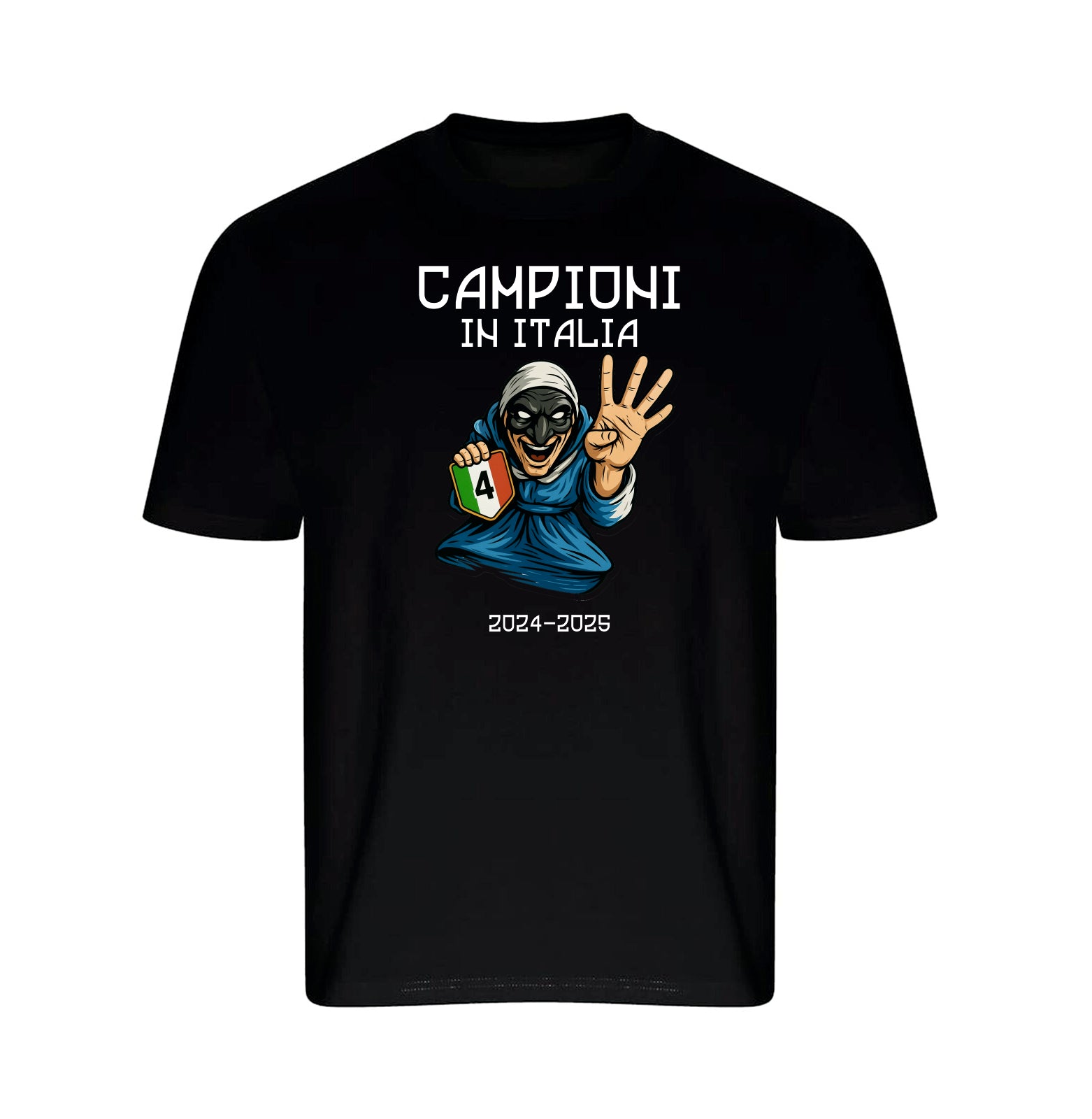CELEBRATORY T-SHIRT 4 NAPLES SCUDETTO PULCINELLA