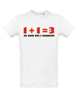 T-SHIRT 1+1=3 IF YOU DON'T USE CONDOMS