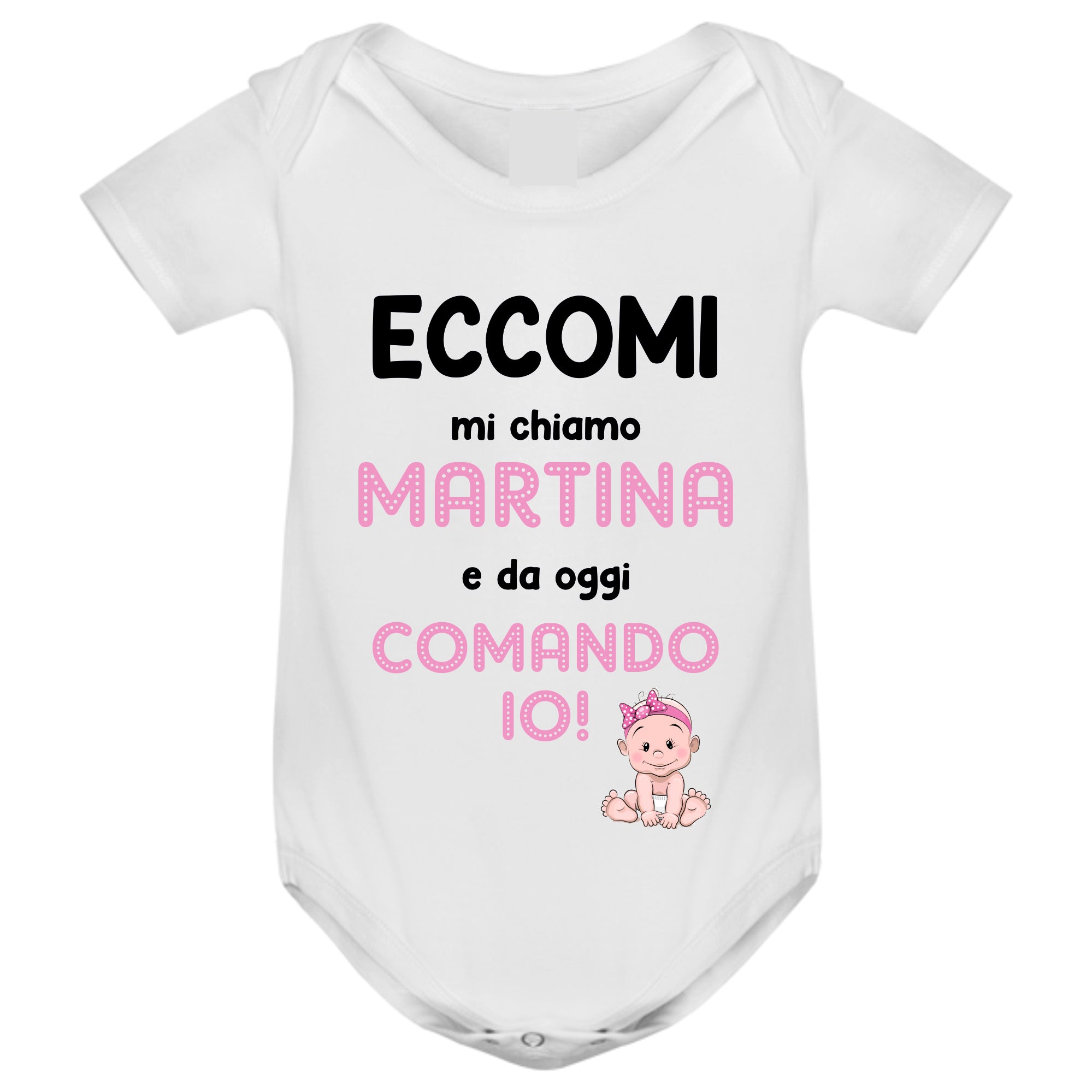 Baby Body With Personalized Name