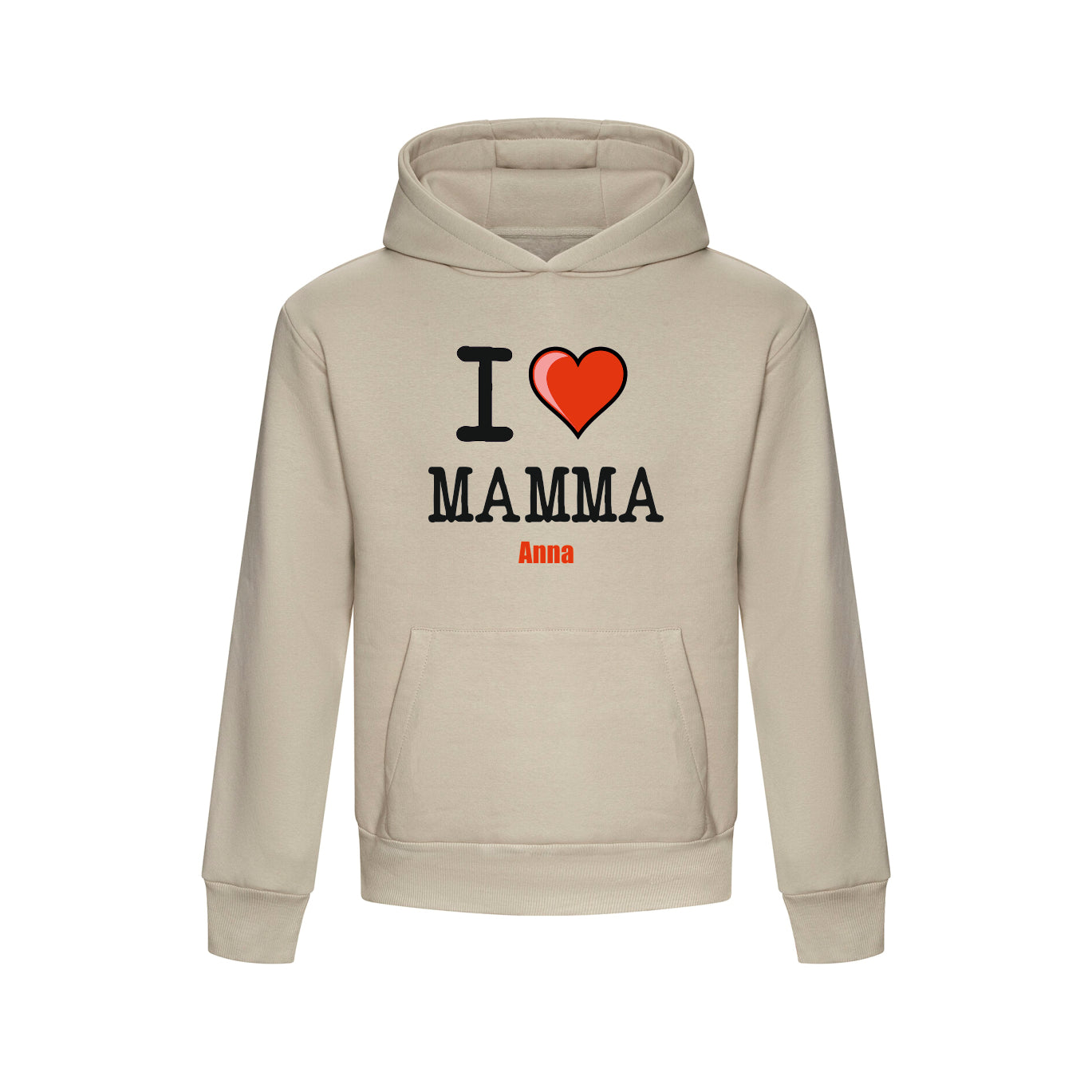 I LOVE MOM CUSTOM SWEATSHIRT