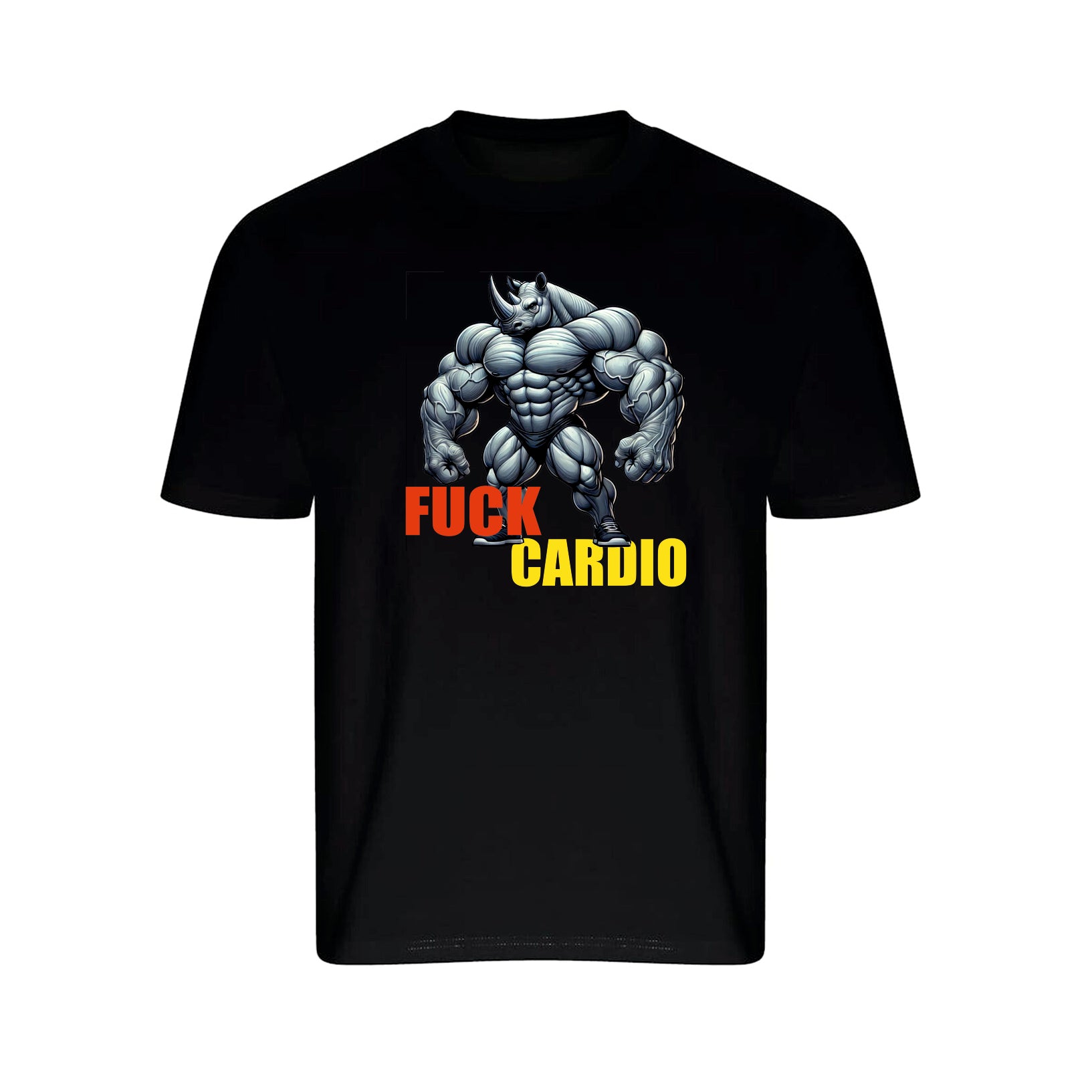 BODYBUILDING FUCK CARDIO T-SHIRT