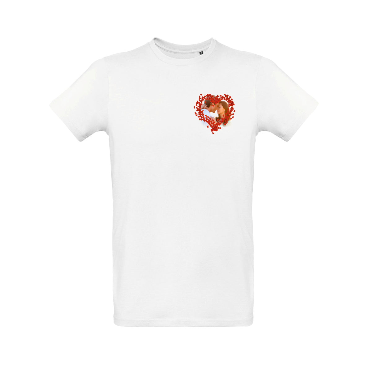 YOU'RE GOOD FOR MY HEART T-SHIRT WITH PERSONALIZED PHOTO