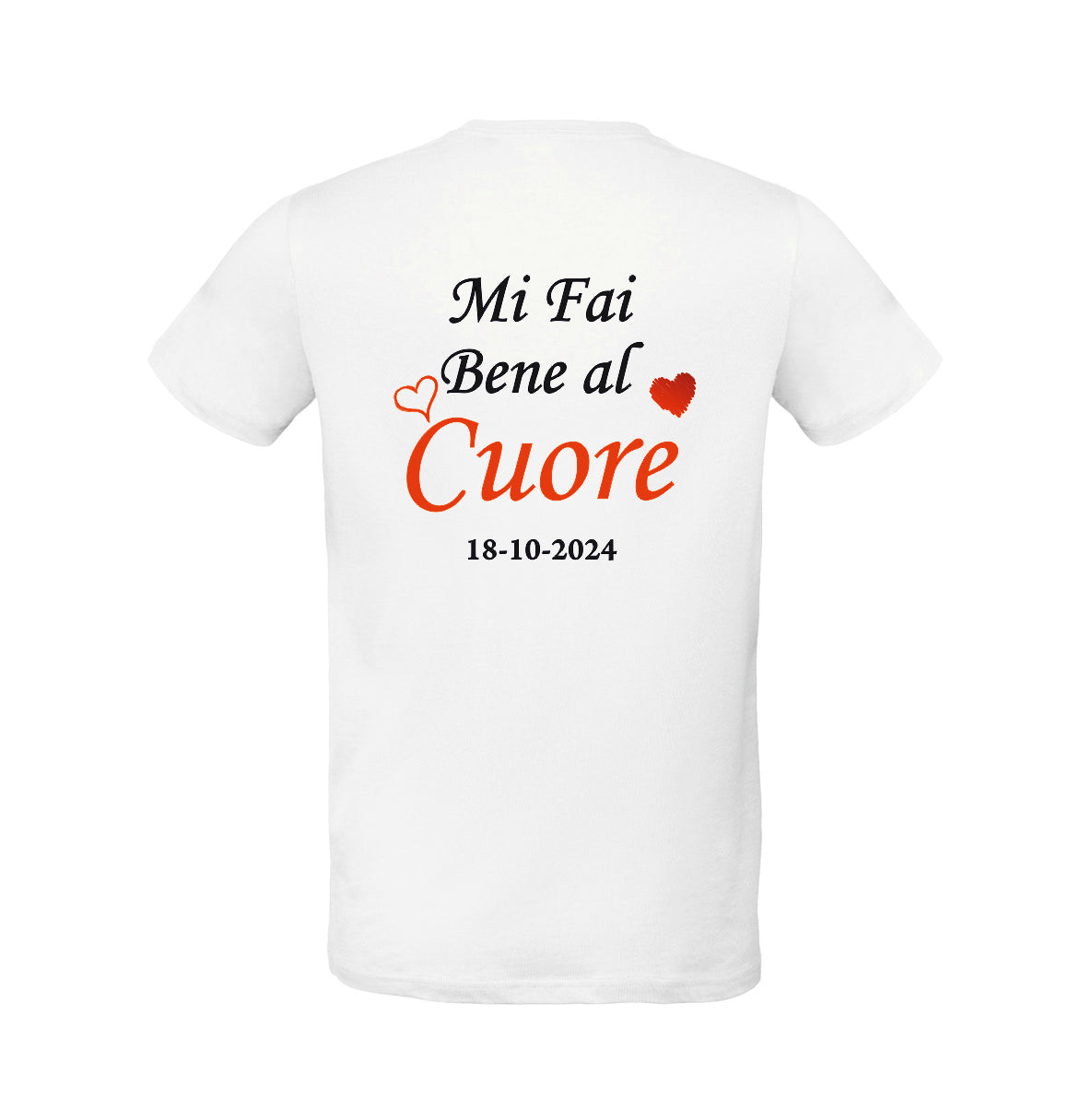 YOU'RE GOOD FOR MY HEART T-SHIRT WITH PERSONALIZED PHOTO