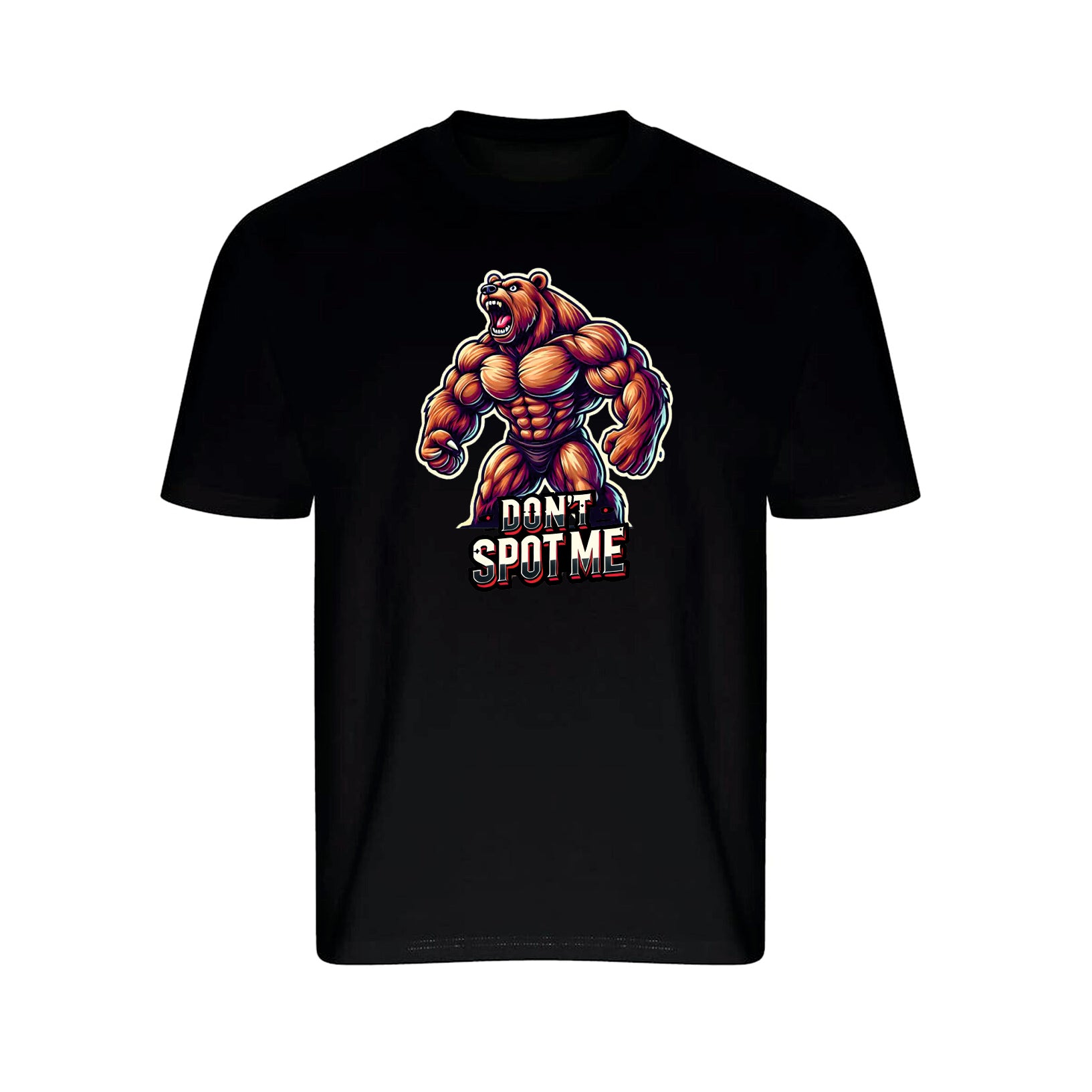 BODYBUILDING DONT SPOT ME T-SHIRT