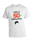 LEVEL COMPLETED T-SHIRT WITH CUSTOMIZABLE AGE