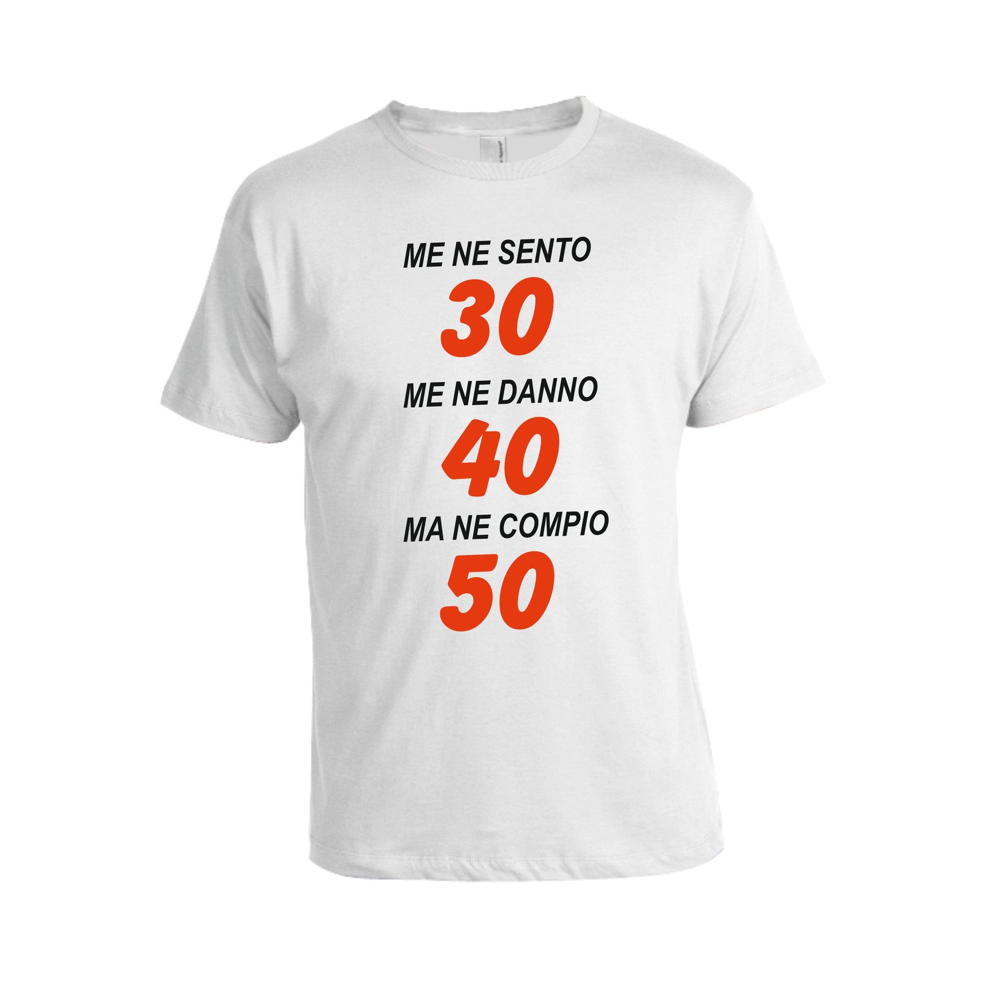 I FEEL 30 T-SHIRT WITH CUSTOMIZABLE AGE