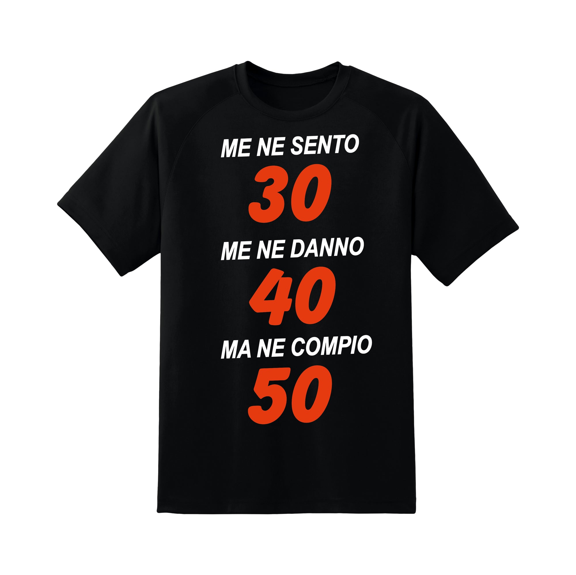I FEEL 30 T-SHIRT WITH CUSTOMIZABLE AGE