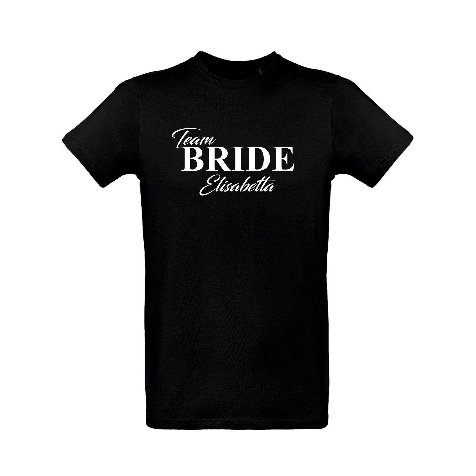 THE BRIDE T-SHIRT WITH PERSONALIZED NAME