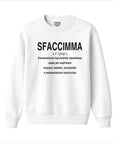 FELPA GIROCOLLO "SFACCIMMA"